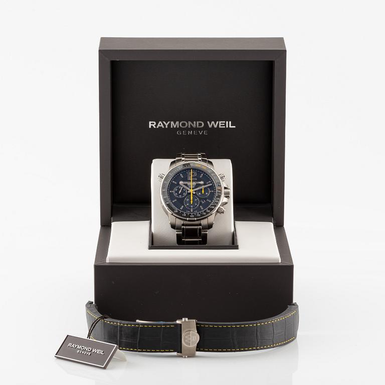 Raymond Weil, Nabucco, chronograph, wristwatch, 46 mm.