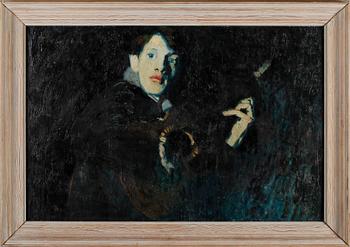 RODOLPHE FORNEROD, olja på duk, signerad.