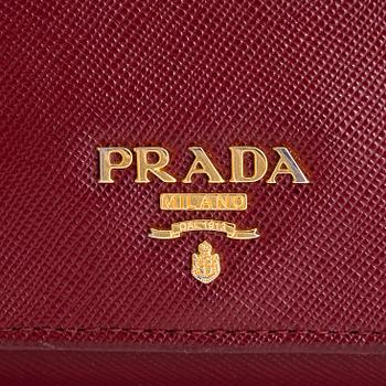 Prada, wallet.