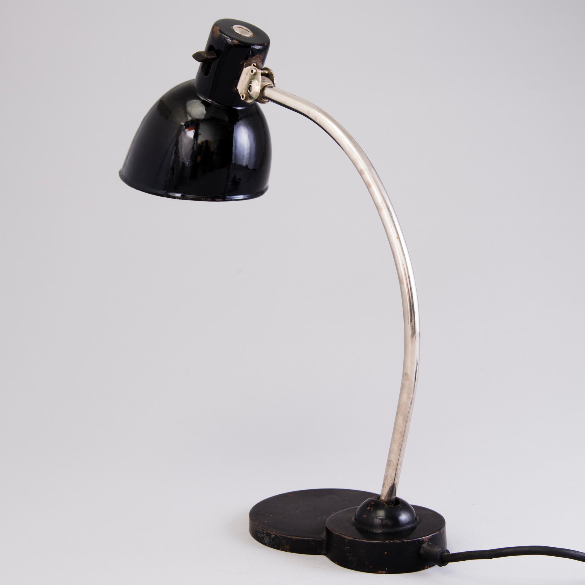 A 1930's German table lamp for Dr. Ing. Schneider & Co.