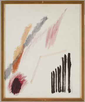 EDDIE FIGGE, olja på duk, sign o dat a tergo 1959.