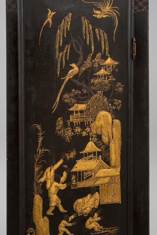 GOLVUR, pendel samt 2 lod, John Tolson, London, 1800-tal.