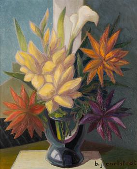 Birger Carlstedt, Stilleben med blommor.