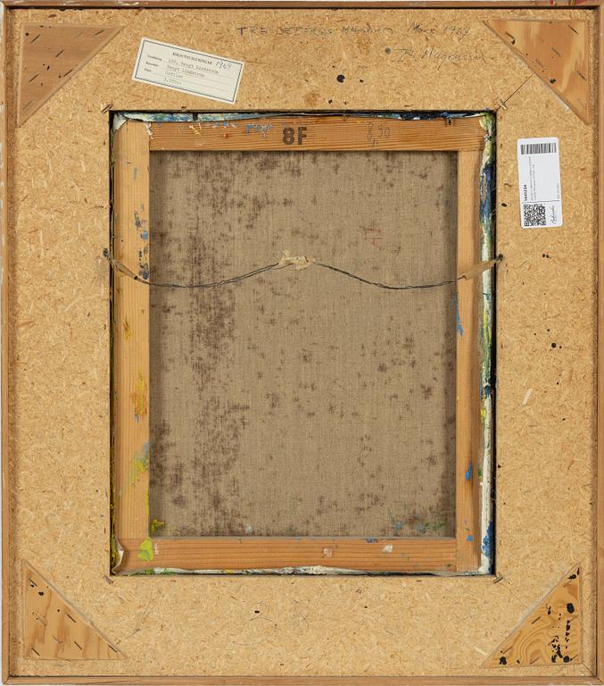 Bengt Lindström, olja på duk, signerad.