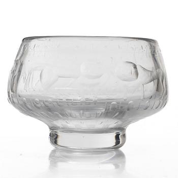 Erik Höglund, a bowl.