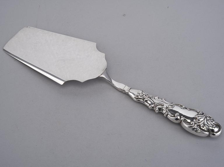 KALAOTIN, hopeaa, J.K. Torsk, Tukholma 1851. Paino 116 g.