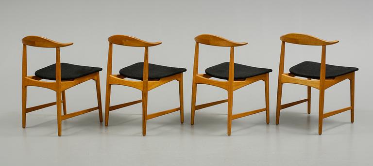 STOLAR, 4 st, "Danske", Erik Wørts, Ikea, 1960-tal.