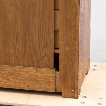A German oak filing cabinet, first half of the 20th century.