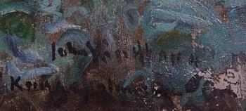 KINDBORG, JOHAN, olja på duk, sign.