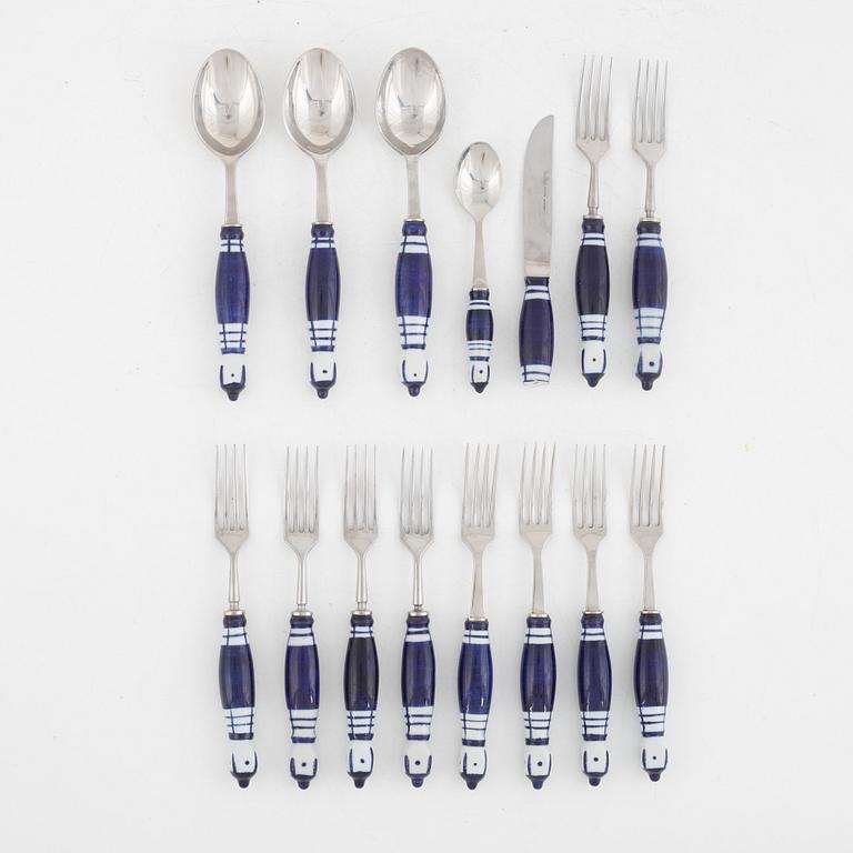 Björn Wiinblad, bestick, xx delar, "sienna", Rosenthal.