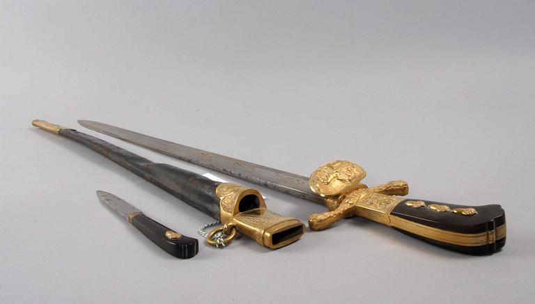 HIRSCHFÄNGARE, G. Franz Würzburg, 1800-tal.