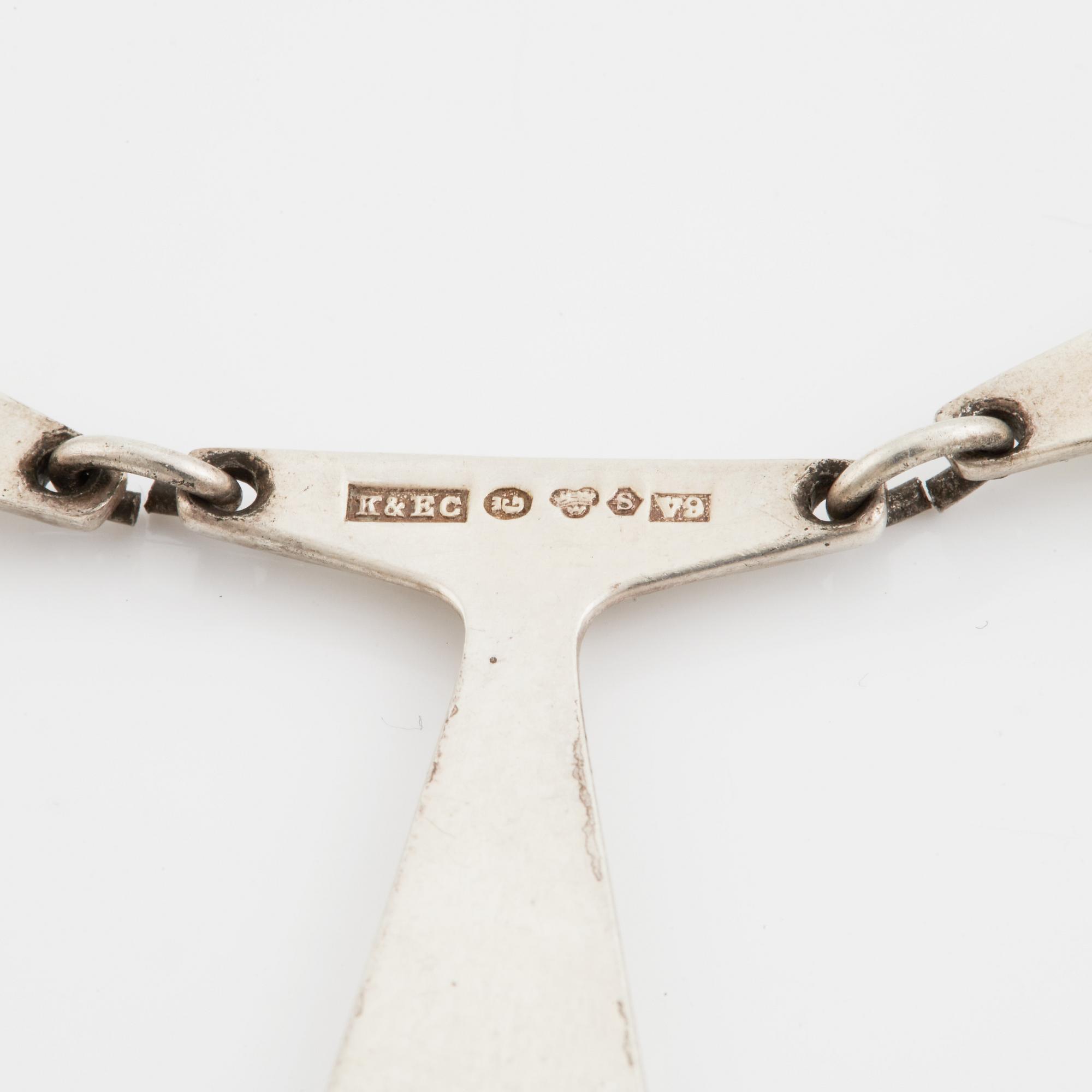 Ceson silver necklace, Göteborg, 70's.