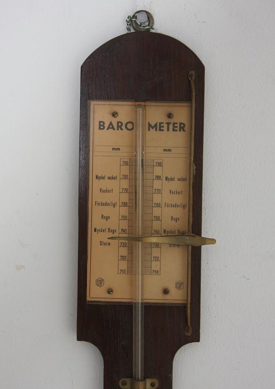 BAROMETRAR, 2 st, jugend, 1900-talets första hälft.