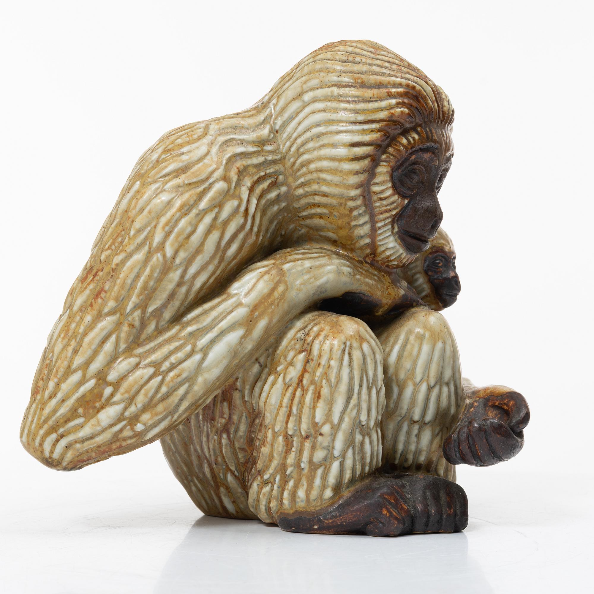 Gunnar Nylund, figurin, Rörstrand.