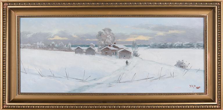 Sigfrid August Keinänen, Winter Landscape.