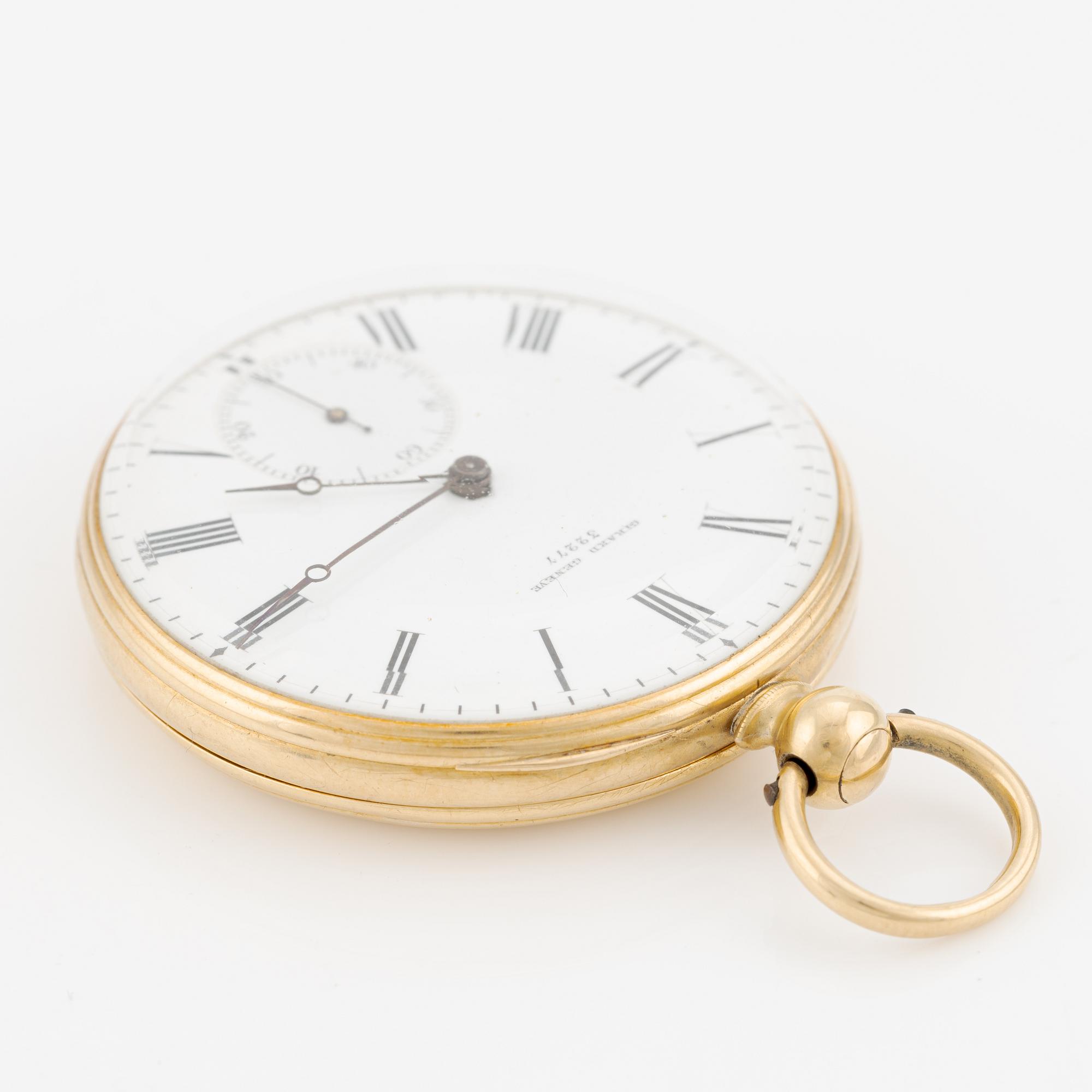 Girard, pocket watch, 40 mm.