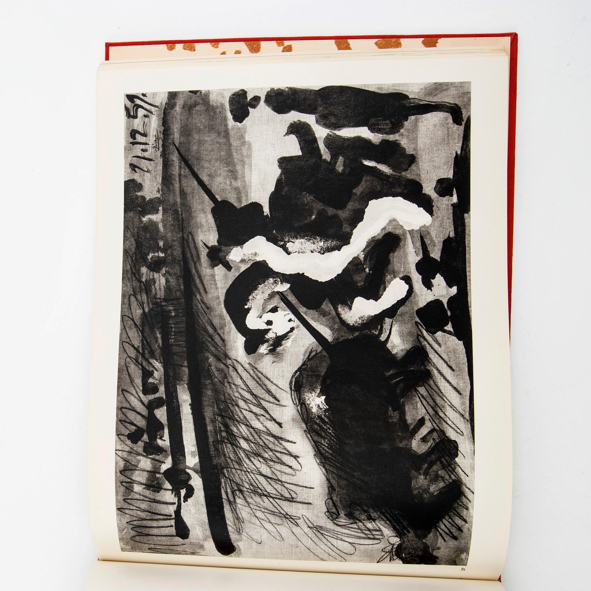 Pablo Picasso, Book, "Toreros", with four lithographs, André Seuret, Monte Carlo, 1961.