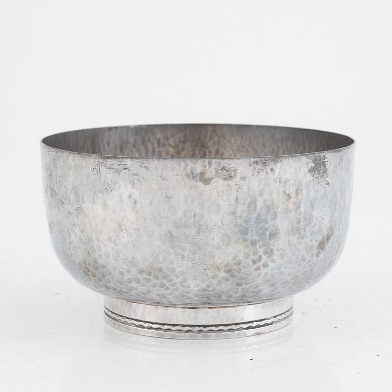 Inger Råström, a "Sofiero" silver bowl, GAB, Eskilstuna, 1992.
