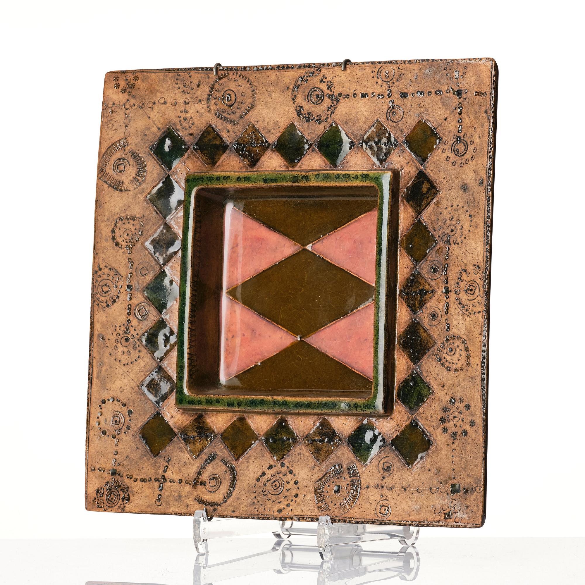 Rut Bryk, a ceramic sculpture / dish, Finland ca 1960.
