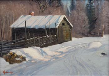 EDVIN LYDÉN, WINTER DAY.