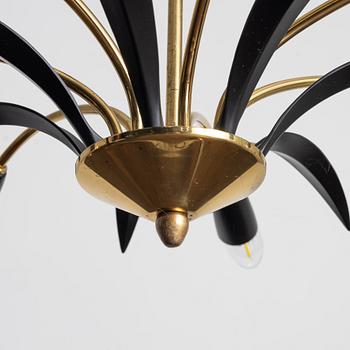 A pair of 1950's/60's ceiling lamps.