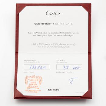 Cartier, ring, wedding band, platinum.