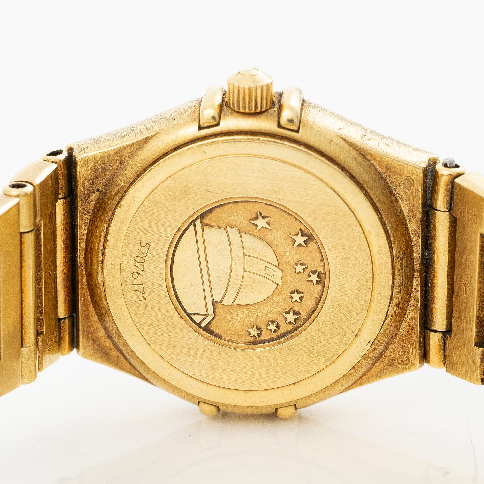 Omega, Constellation, wristwatch, 22.5 mm.