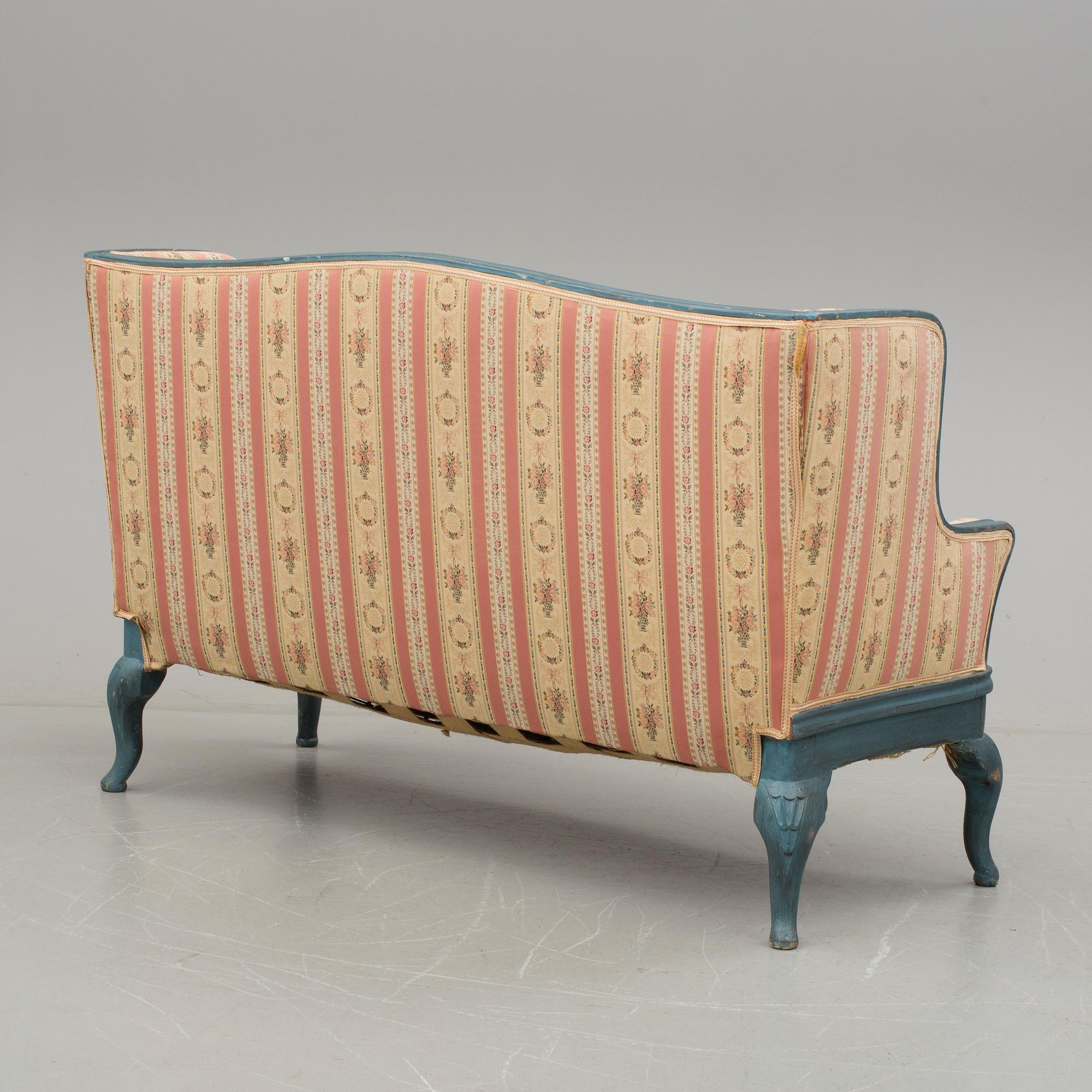 SOFFA, rokokostil, 1930/40-tal.