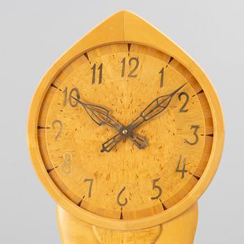 Carl Malmsten, long case clock, 'Tidlösa', late 20th century.