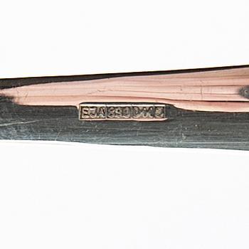 Cutlery approx 42 dlr "Chippendale" silver Eja 2002.