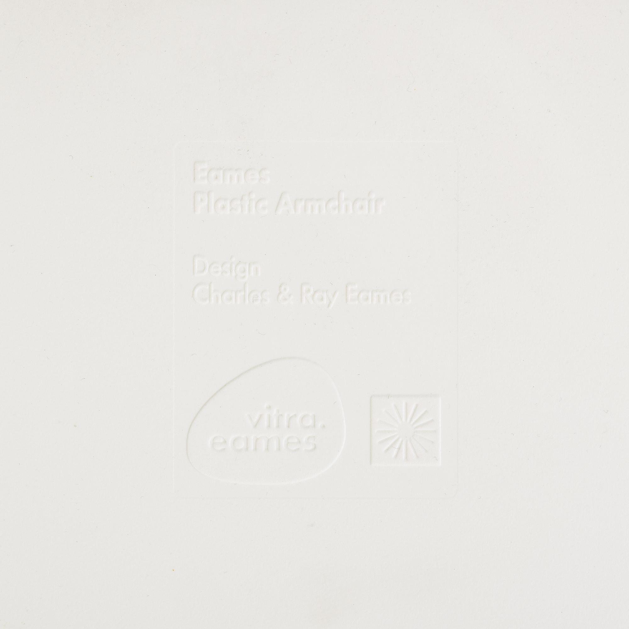 Charles & Ray Eames, a 'RAR' plastic armchair, Vitra, 2007.