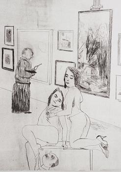 Jockum Nordström, lithograph, 1999, signed 11/140.