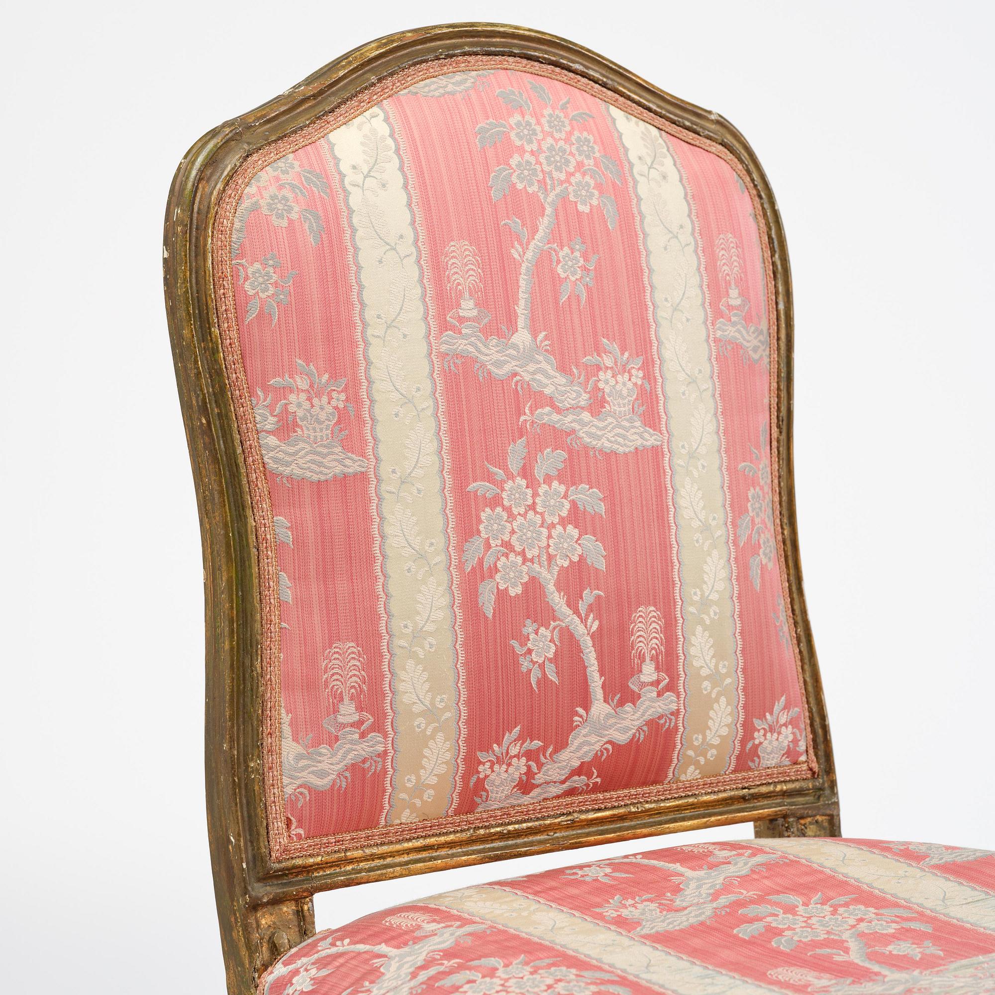 Stolar, ett par, Frankrike, 1700-talets senare del, Louis XVI.