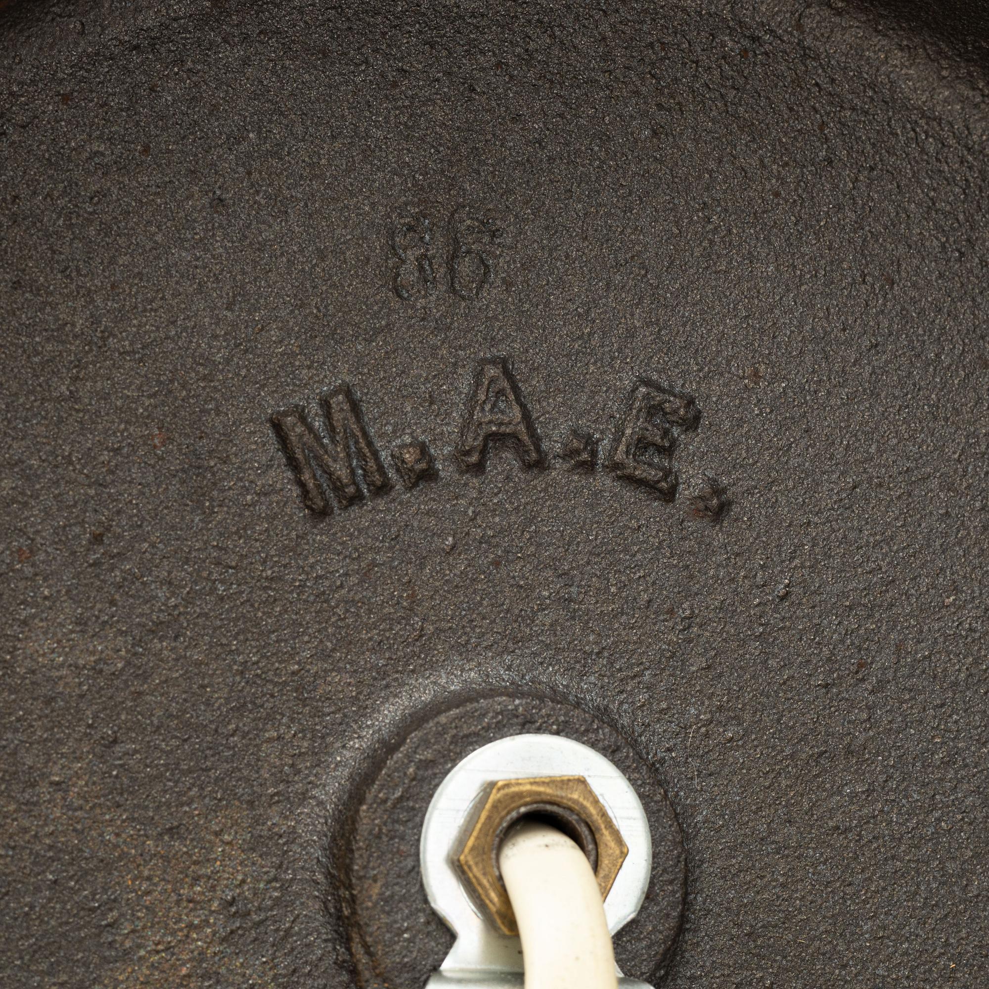 Golvlampor, ett par, Möller Armaturer, Eskilstuna.