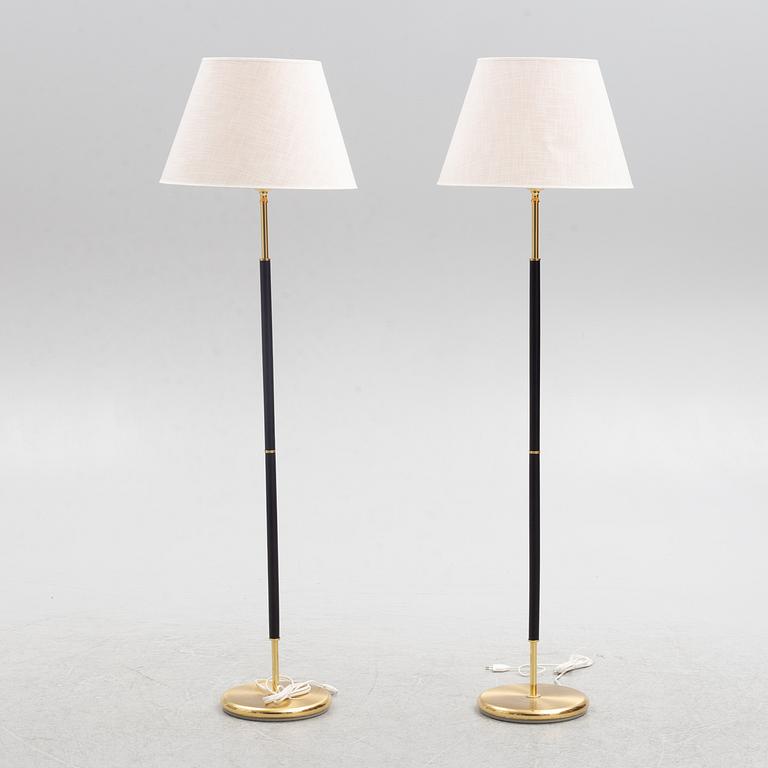 Golvlampor, ett par, "Tullgarn G760", Armaturhantverk, samtida tillverkning.