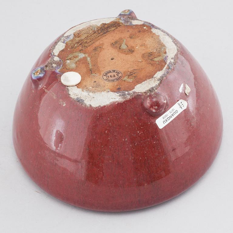 RÖKELSEKAR, porslin, Qingdynastin, sent 1800-tal.