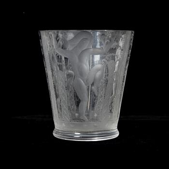 Edward Hald, bägare, Orrefors, 1926.