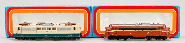 LOK, "3058" resp "3143", Märklin, 1900-talets andra hälft.