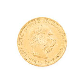 Gold coin, Austria-Hungary, 20 Corona, 1894.
