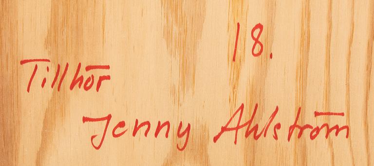 Petter Zennström, olja på pannå signerad och daterad 96.