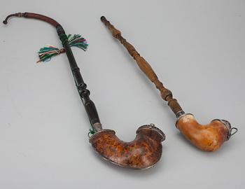 PIPOR, 2 st, Sverige 1800-tal.