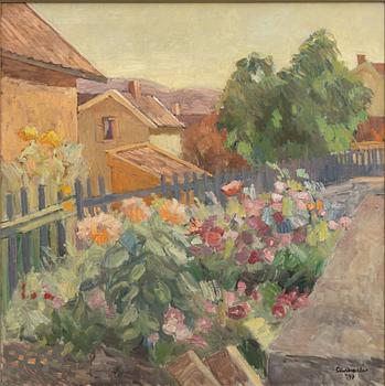 Elis Wallin, "Blomsterrabatt på berget".