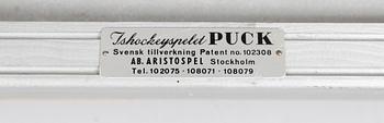 ISHOCKEYSPEL, "Puck", AB Aristospel, Stockholm, 1960-tal.