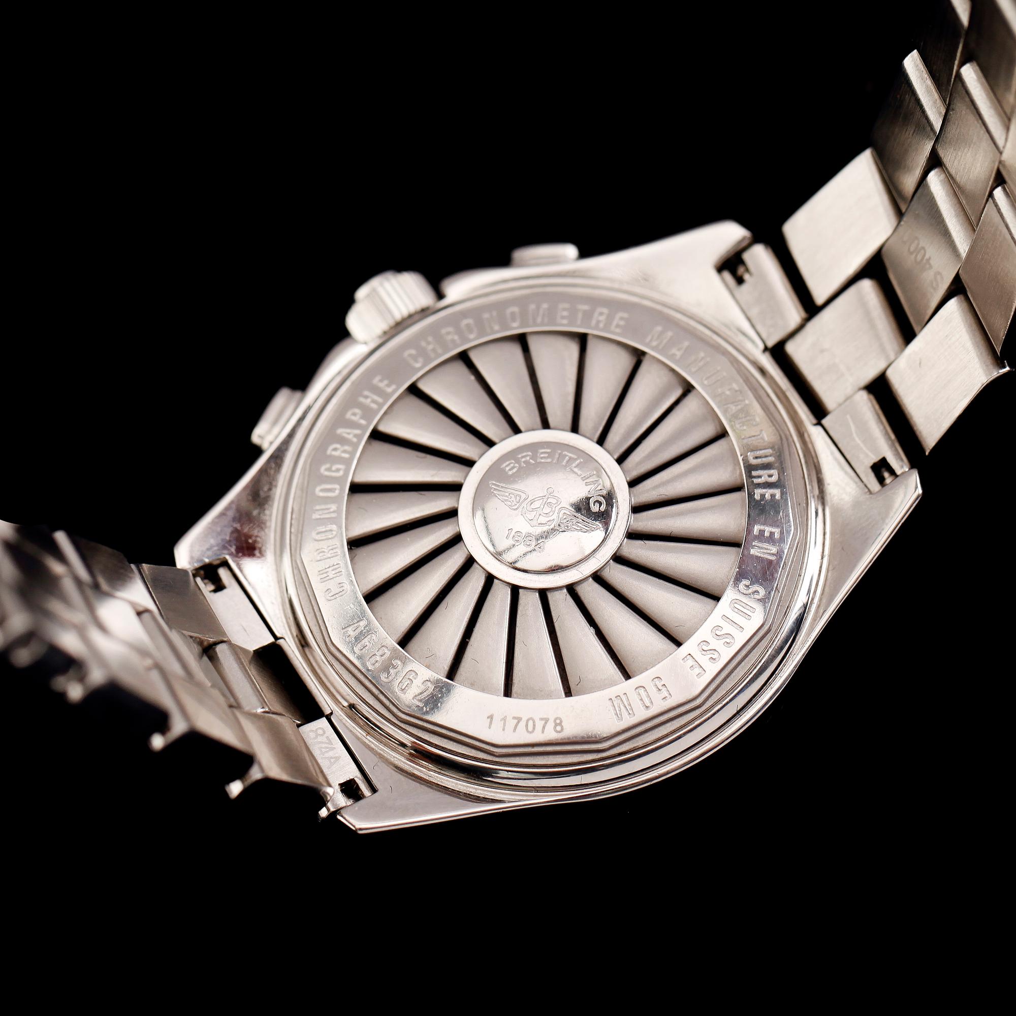 Breitling - B1. Steel. Quartz. Ø 42mm. 2002.