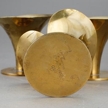 LJUSSTAKAR, 5 st, Carl Einar Borgström, Ystad Metall.