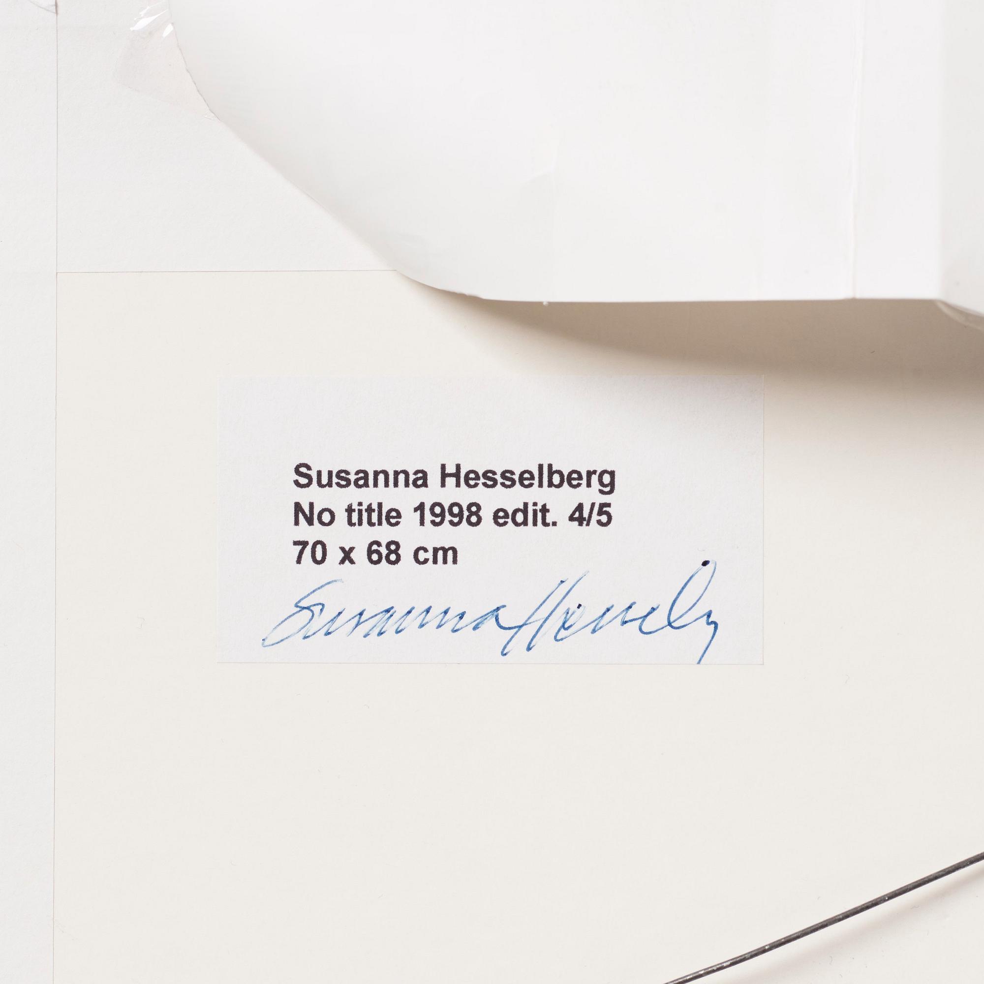 Susanna Hesselberg, Untitled, 1998.