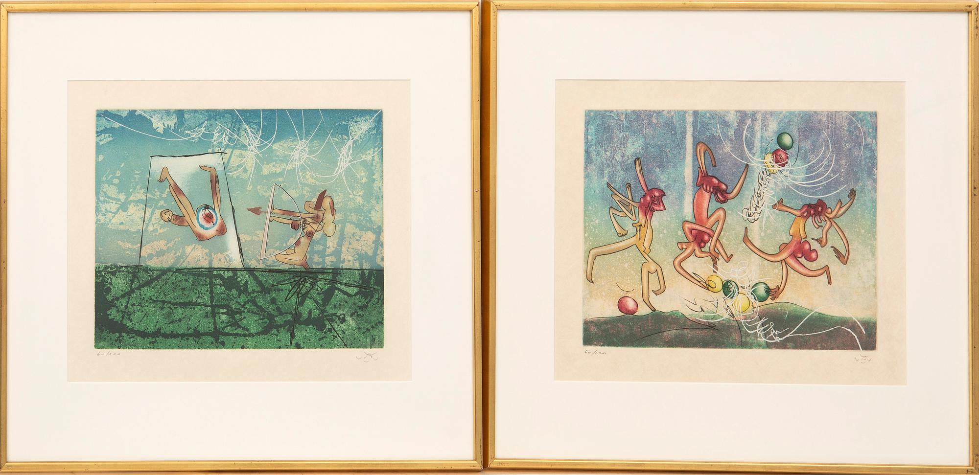 Roberto Matta, 6 st, "Les Transesports", 1977.