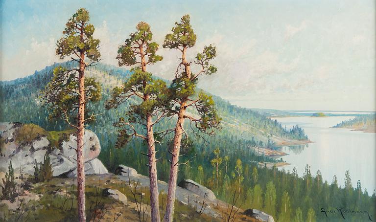 Ejnar Kohlmann, Insjölandskap.