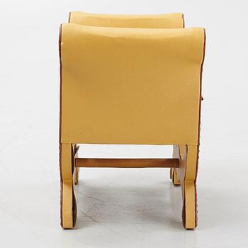 A Swedish Grace stool attributed to Otto Schulz, 1920's/30's.
