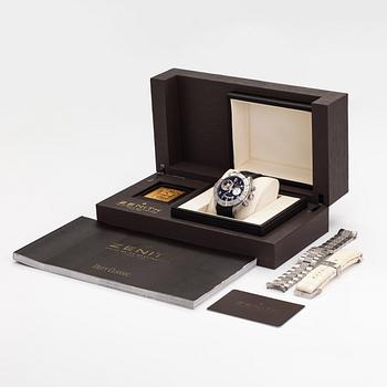 Zenith, Defy Classic El Primero, wristwatch, 43 mm.
